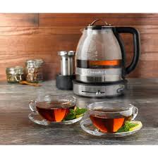 This tea kettle heats water fast and the whistle. Kitchenaid Stainless Steel Electric Tea Kettle Reviews Wayfair