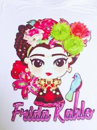 Frida Kahlo Fashion Collection Women T Shirt With Handmade Etsy In 2020 Funny Paintings Frida Kahlo Cartoon Frida Kahlo
