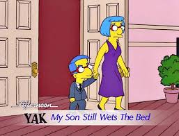 And Your Parents Aren T Helping Matters The Simpsons Simpsons Cartoon Milhouse