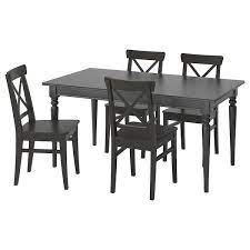 Explore 44 listings for folding table and chairs ikea at best prices. Ingatorp Ingolf Table And 4 Chairs Black Brown Black Ikea