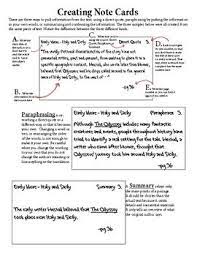 There are two types of notecards: Research Paper Note Cards Pdf Research Paper Essay Writing Skills Research Writing