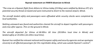 Book direct at the official ryanair.com website to guarantee that you get the best prices on ryanair's cheap flights. Ryanair Press Office On Twitter Our Fr4978 Flight Has Landed Safely In Vilnius At 19 25hrs Uk Time 21 25hrs Local Time Here Is Ryanair S Statement On Today S Diversion To Minsk Airport Https T Co Mdfr2b4jms