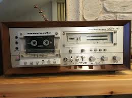 This is the ideal unit to convert a valuable cassette tape collection. Vintage Marantz Cassette Deck