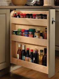 pull out spice cabinet wood mode
