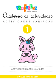 Preescolar interactivo, mexico city, mexico. Cuaderno De Actividades Variadas 1 Cuadernos Para Ninos