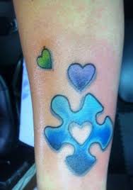 Maybe you would like to learn more about one of these? Tattoo Couple Puzzle Piece 47 Ideas Puzzle Piece Tattoo Pieces Tattoo Autism Tattoos