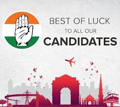 Our Best Wishes To All Our Inc Candidates Congresskidelhi Vote4cong Luck Candidate Best