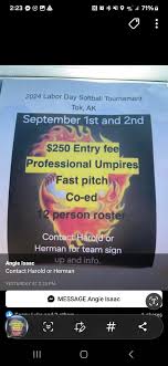 Contact Angie Isaac or Herman Gene Before Thursday