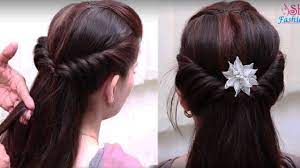 Easy Hair Style For Long Hair Ladies Hair Style Videos 2017 Part2 Long Hair Styles Easy Hairstyles Hair Styles