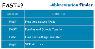 Check spelling or type a new query. What Does Fast Mean Fast Definitions Abbreviation Finder