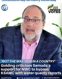 What ah man wicked and lie! Like I've often said; Jamaica deserves  better!😪 Mark Golding is sick in his darn head to be making things up like  this. Doc Longmore's evaluation of