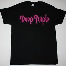 From their eleventh album, perfect strangers (1984). Deep Purple Purple Logo New Black T Shirt Best Rock T Shirts