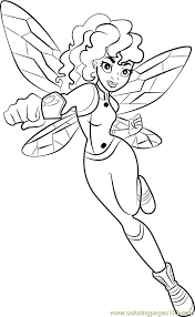 Batman coloring sheets are one of the most sought after varieties of coloring sheets. Bumblebee Coloring Page For Kids Free Dc Super Hero Girls Printable Coloring Pages Online For Kids Coloringpages101 Com Coloring Pages For Kids