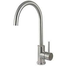The recent trend in kitchen renovations is to mount the sink beneath the countertop, resulting in a seamless integration. Trywell Brushed Bar Prep Kitchen Sink Faucet With Single Handle Modern Lead Free One Hole Outdoor Bar Sink Faucet T304 Solid Stainless Steel Walmart Com Walmart Com