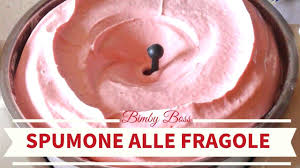 Come fare la mousse alle fragole. Spumone Alle Fragole Bimby Tm6 Tm5 Tm31 Thermomix Youtube