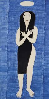 Alfredo-Volpi-pintura-mulher-santa-maria