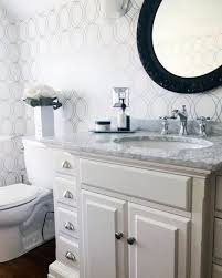 It looks bright and welcoming. The Top 70 Bathroom Wallpaper Ideas Interior Home And Design