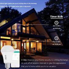 Lombex E27 10w Dimmable Warm White To Daylight Wifi App Control Smart Led Light Bulb Ac110 255v