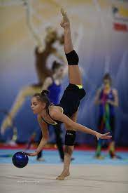 Linoy ashram of israel was the only gymnast to beat the two as she claimed victory with the ball. Dina Averina Rus Ball Training Ritmicheskaya Gimnastika Sportivnaya Gimnastika Gimnasticheskie Pozy