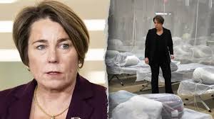 𝐎𝐇. 𝐌𝐘. 𝐆𝐎𝐃. Democrat Governor 𝐌𝐚𝐮𝐫𝐚 𝐇𝐞𝐚𝐥𝐞𝐲 is now  handing out $𝟑𝟎,𝟎𝟎𝟎 𝐩𝐞𝐫 𝐢𝐥𝐥𝐞𝐠𝐚𝐥 𝐦𝐢𝐠𝐫𝐚𝐧𝐭 𝐟𝐚𝐦𝐢𝐥𝐲  to help them move into homes… Meanwhile, veterans and American families are  sleeping in cars. Here's