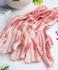 Uno dei piatti che a casa facciamo più spesso, perché velocissimo e gustosissimo. Acquista Pancetta Fresca Di Maiale A Fette Consegna A Domicilio Con Papilla
