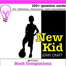 This Product Includes 110 Novel Questions Discussion Questions And Writing Prompts On Cards For Studying The New Kids Ela Lesson Plans Student Encouragement