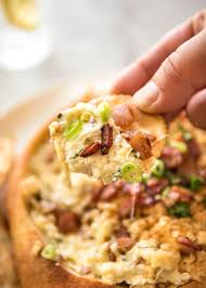 Cheese And Bacon Dip Recipe Bacon Dip Recipetin Eats Food