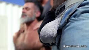 Three muscle gays Beau Butler and Lawson James and Morgxn Thicke are  supposed to emptying out storage unit but horny men anal fuck in public -  XNXX.COM
