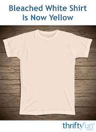 Bleached White Shirt Is Now Yellow Yellow Clothes Yellow Shirts White Shirt