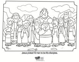 12 Disciples Coloring Page Bible Coloring Pages What S In The Bible Sunday School Coloring Pages Bible Coloring Pages Bible Coloring