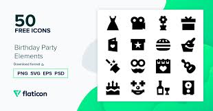 August 24, 2018 by cori george leave a comment. Birthday Party Elements 50 Free Icons Svg Eps Psd Png Files