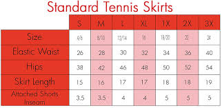 Size Charts Tips On Measuring Adintennis Com