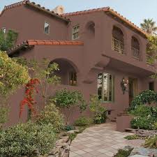Spanish Chestnut Flat Exterior Paint