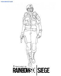 You can download and print this call of duty ghost coloring. Rainbow Six Siege Coloring Pages Print For Free Wonder Day Coloring Pages For Children And Adults