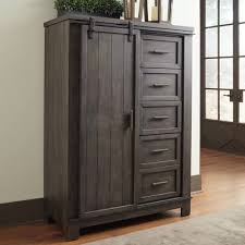 Durbin Sliding Door 5 Drawer Gentleman S Chest Sliding Doors Drawers Adjustable Shelving