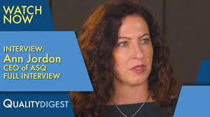 QDL: Interview with ASQ CEO Ann Jordan (FULL INTERVIEW) #qualitycontrol