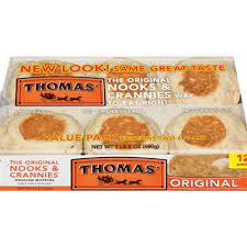There is also no sugar in the bread product. Calories In The Original Nooks Crannies English Muffins From Thomas