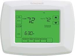 Turn off the electricity to all heating and cooling components. Amazon Com Honeywell Rth8500d Termostato Programable De 7 Dias Con Pantalla Tactil Herramientas Y Mejoras Del Hogar