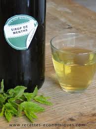 Recette Du Sirop De Menthe Au Thermomix Sirop De Menthe Recettes De Sirop Sirop De Menthe Maison