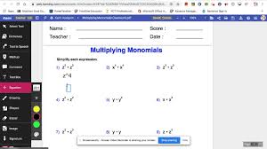 10 to the power of 6 = 106 ) on your keyboard, in word or in another word processing software ? Typing Exponents Using Kami Youtube
