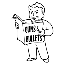 Guns And Bullets Perk Fallout Funny Fallout Art Vault Boy