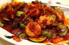 Balado udang) adalah makanan yang disajikan panas dan berasa pedas yang dapat ditemukan di masakan indonesia. Resep Sambal Udang Pete Goreng Dan Cara Membuatnya