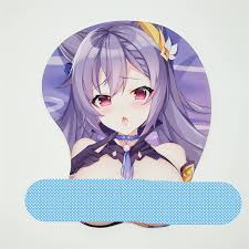 Amazon.com: Impact Keqing H Anime 3D Mouse Pad with Soft Wrist Rest Gaming  3D Mousepads 2Way Skin : Office Products
