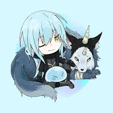 That Time I Got Reincarnated As A Slime Animelab That Time I Got Reincarnated As A Slime Ranga Doggo Chibi Sticker By Xiaokoong In 2020 Anime Chibi Chibi Anime Characters