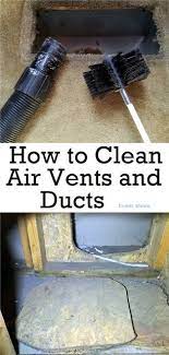 How To Clean Furnace And Air Conditioning Ducts At Home Cleaning Air Vents Clean Air Conditioner Ducted Air Conditioning