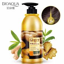 Powerful antimicrobial properties found in ginger help control dandruff thus reduce hair loss effectively. Buy Bioaqua Natural Herbal Ginger Shampoo Anti Hair Loss And Hair Growth Eshaistic