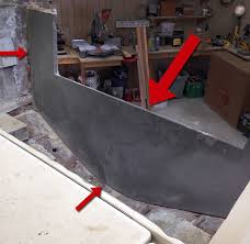 Part 7a Replacing The Transom We Discovered The Transom S Interior Plywood Core Lacked Structural Integrity And Wa Center Console Boats Boat Restoration Boat