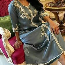 فساتين خليجية للبيت 15 موديل رائع لأناقتك في بيتك بفبوف Moroccan Fashion Caftan Moroccan Caftan