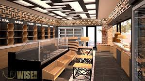 3d Delicatessen Shop Design Gurme Sarkuteri On Behance In 2020 Shop Design Design Drawing Interior