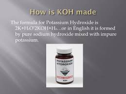 It has many industrial and niche applications, most of which exploit its caustic nature and its reactivity toward acids. By Nathan Clos The Common Use Of Potassium Hydroxide Other Wise Known As Koh Has Many Uses Some Uses Are Food Supplements Batteries Used In Inexpensive Ppt Download